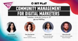 Community Management For Digital Marketers
